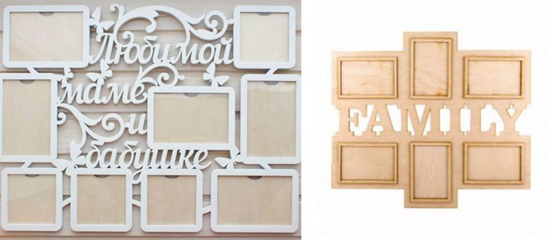 Декор-рамки из фанеры